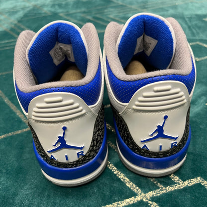 JORDAN 3 RACER BLUE UK8.5 *PRE-LOVED*