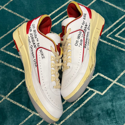 JORDAN 2 LOW OFF-WHITE SAIL UK9.5 *PRE-LOVED*