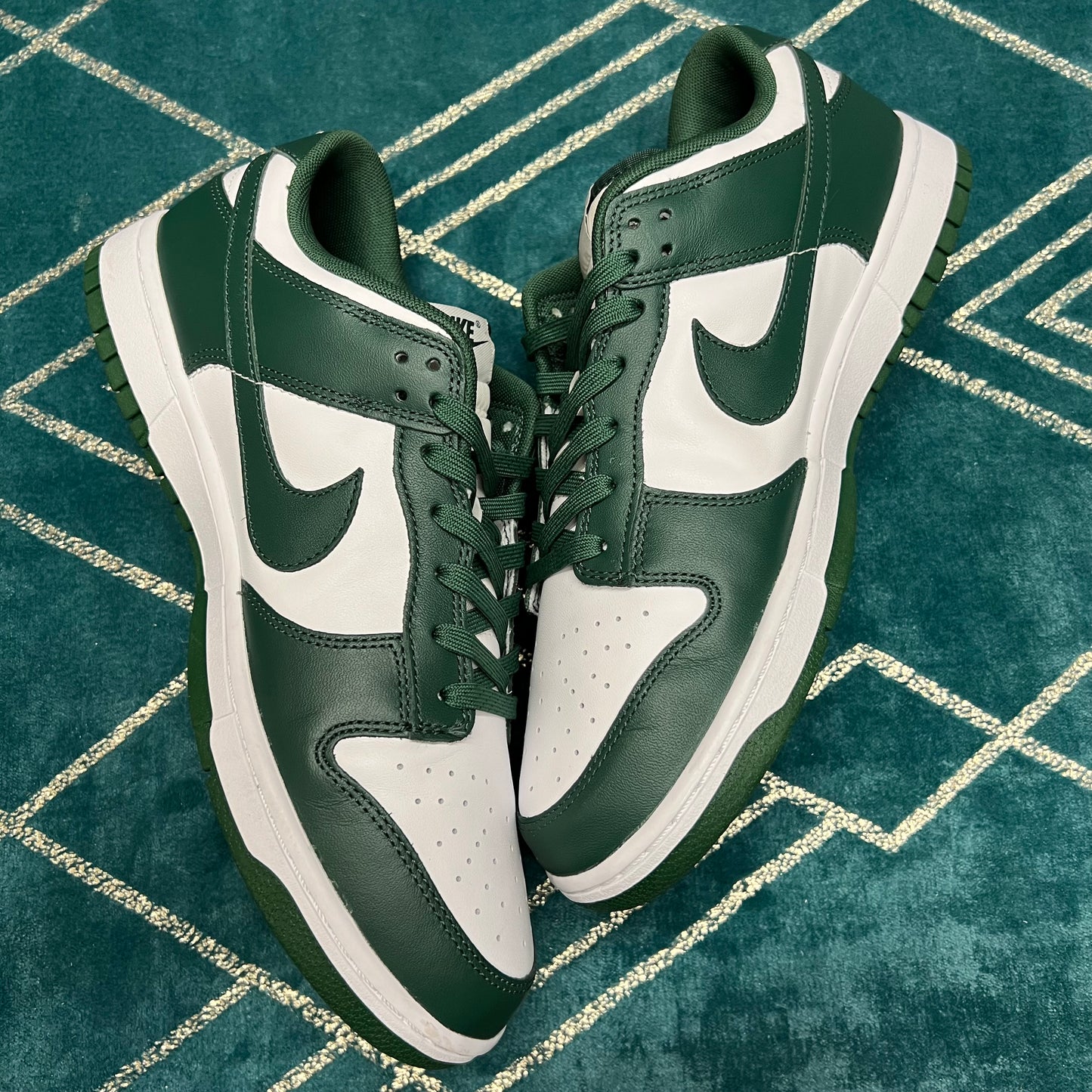 DUNK LOW MICHIGAN STATE UK10 *PRE-LOVED*