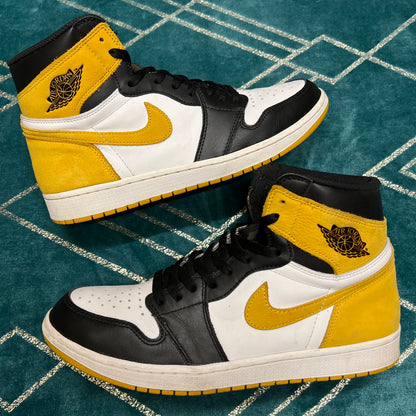 JORDAN 1 HIGH YELLOW OCHRE UK11 *PRE-LOVED*