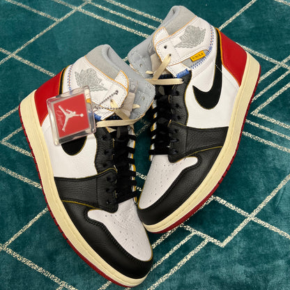 JORDAN 1 HIGH UNION LA BLACK TOE UK11 *PRE-LOVED*