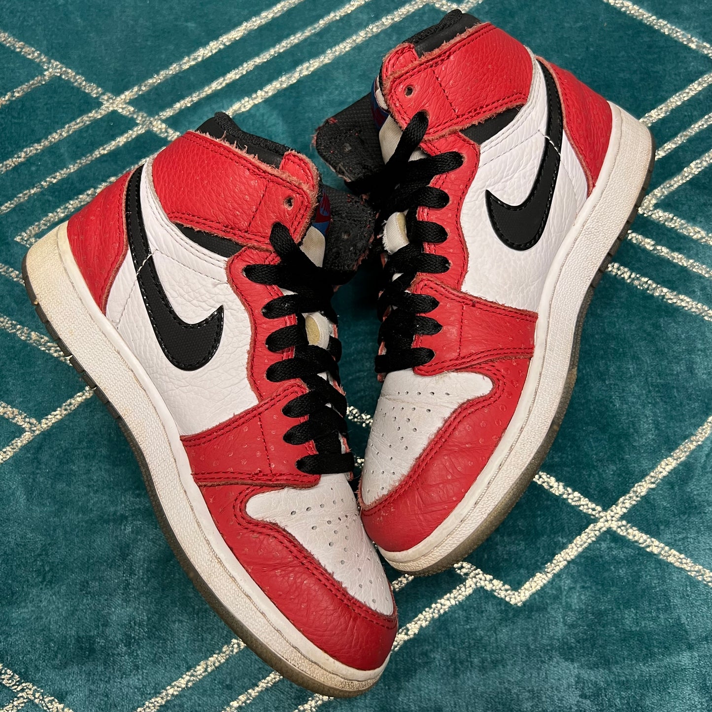 JORDAN 1 HIGH ORIGIN STORY (GS) UK3.5 *PRE-LOVED*