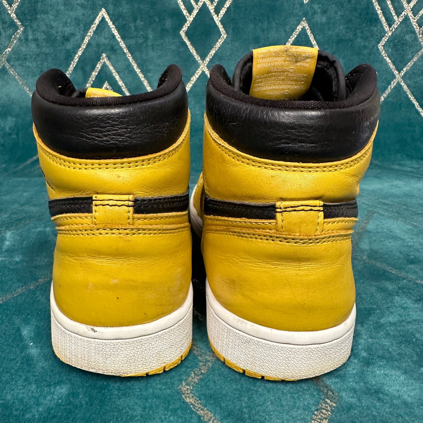 JORDAN 1 HIGH POLLEN UK7.5 *PRE-LOVED*