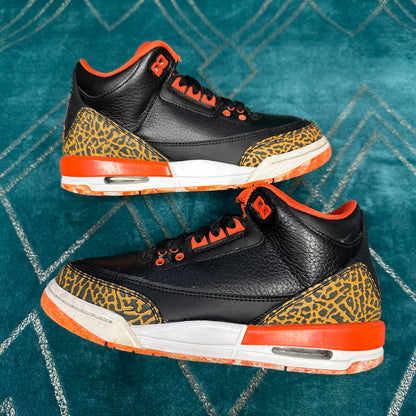 JORDAN 3 KUMQUAT (GS) UK4 *PRE-LOVED*