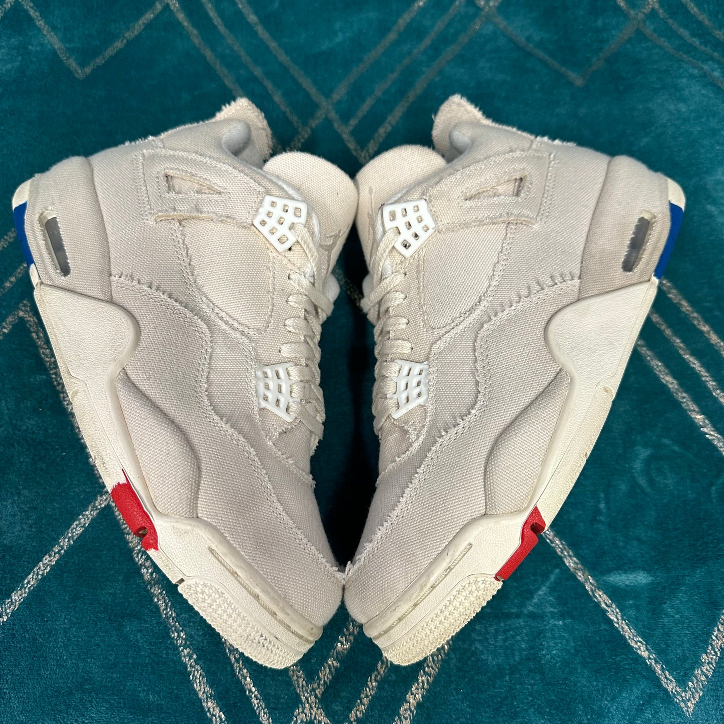 JORDAN 4 BLANK CANVAS (W) UK5.5 *PRE-LOVED*