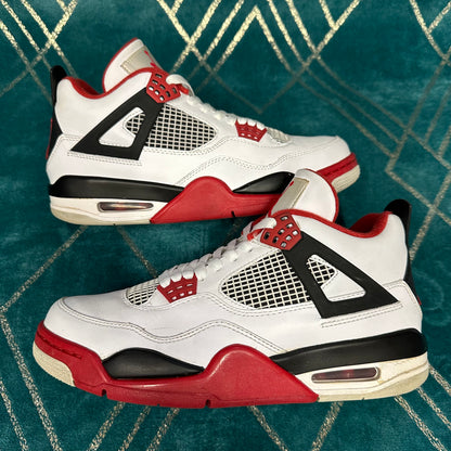 JORDAN 4 FIRE RED 2012 UK7 *PRE-LOVED*