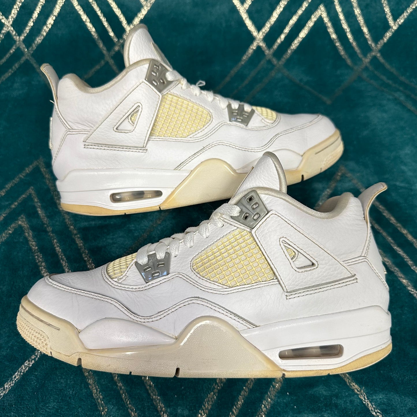 JORDAN 4 PURE MONEY 2017 (GS) UK6 *PRE-LOVED*