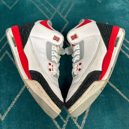 JORDAN 3 FIRE RED 2013 (GS) UK5.5 *PRE-LOVED*