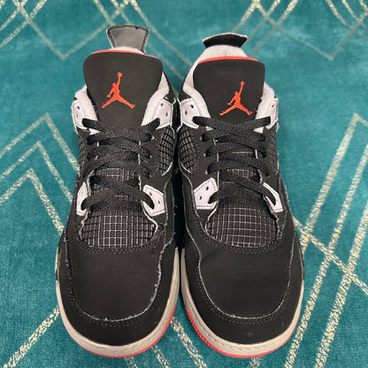 JORDAN 4 BRED 2019 (PS) UK1.5 *PRE-LOVED*