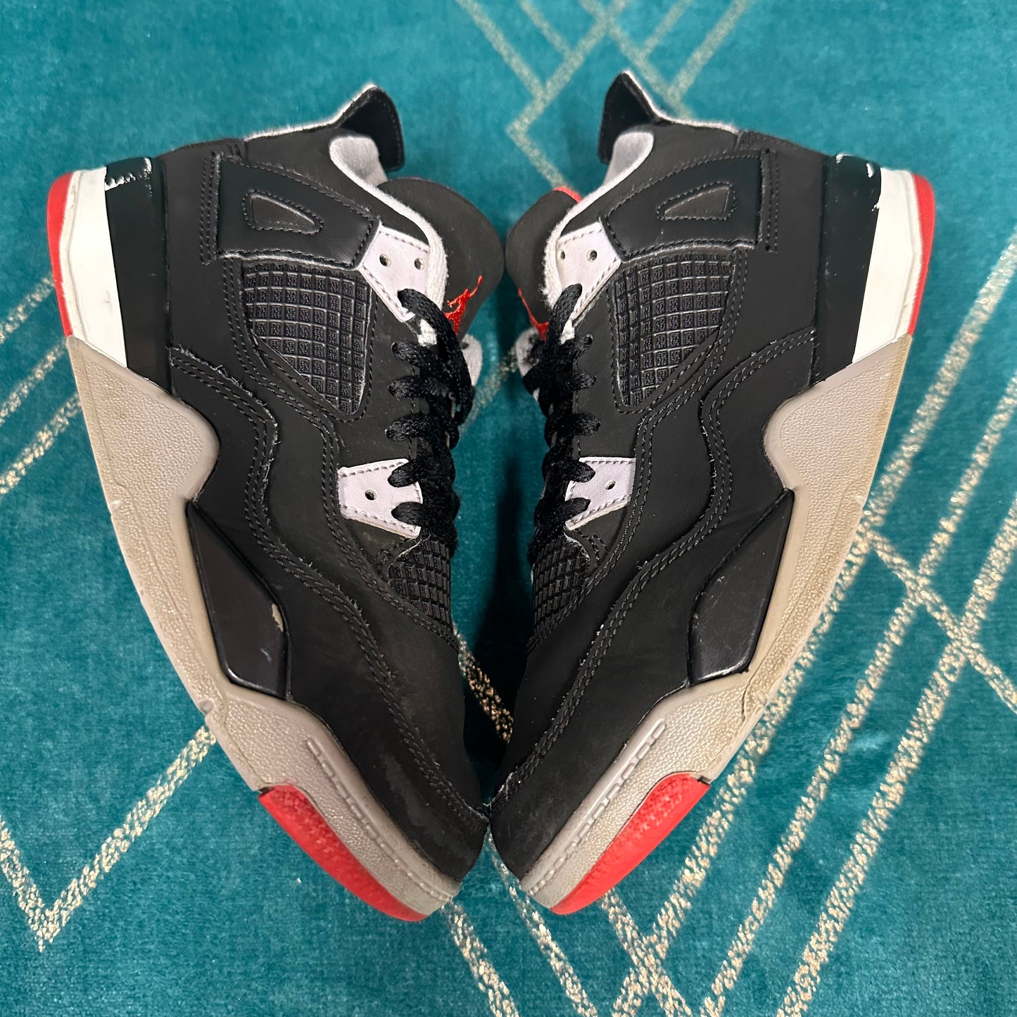 JORDAN 4 BRED 2019 (PS) UK2 *PRE-LOVED*