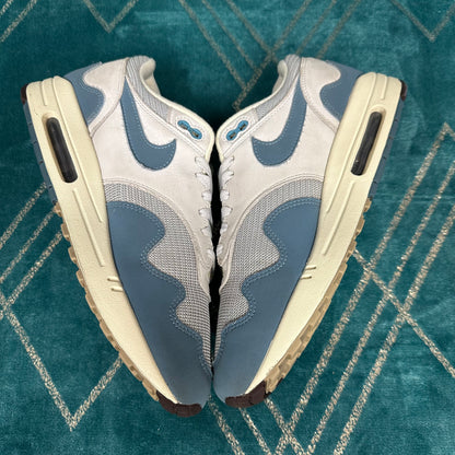 AIR MAX 1 PATTA AQUA UK8.5 *PRE-LOVED*