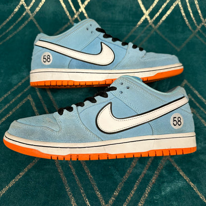 DUNK LOW SB CLUB 58 GULF UK8 *PRE-LOVED*