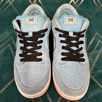 DUNK LOW SB CLUB 58 GULF UK8 *PRE-LOVED*