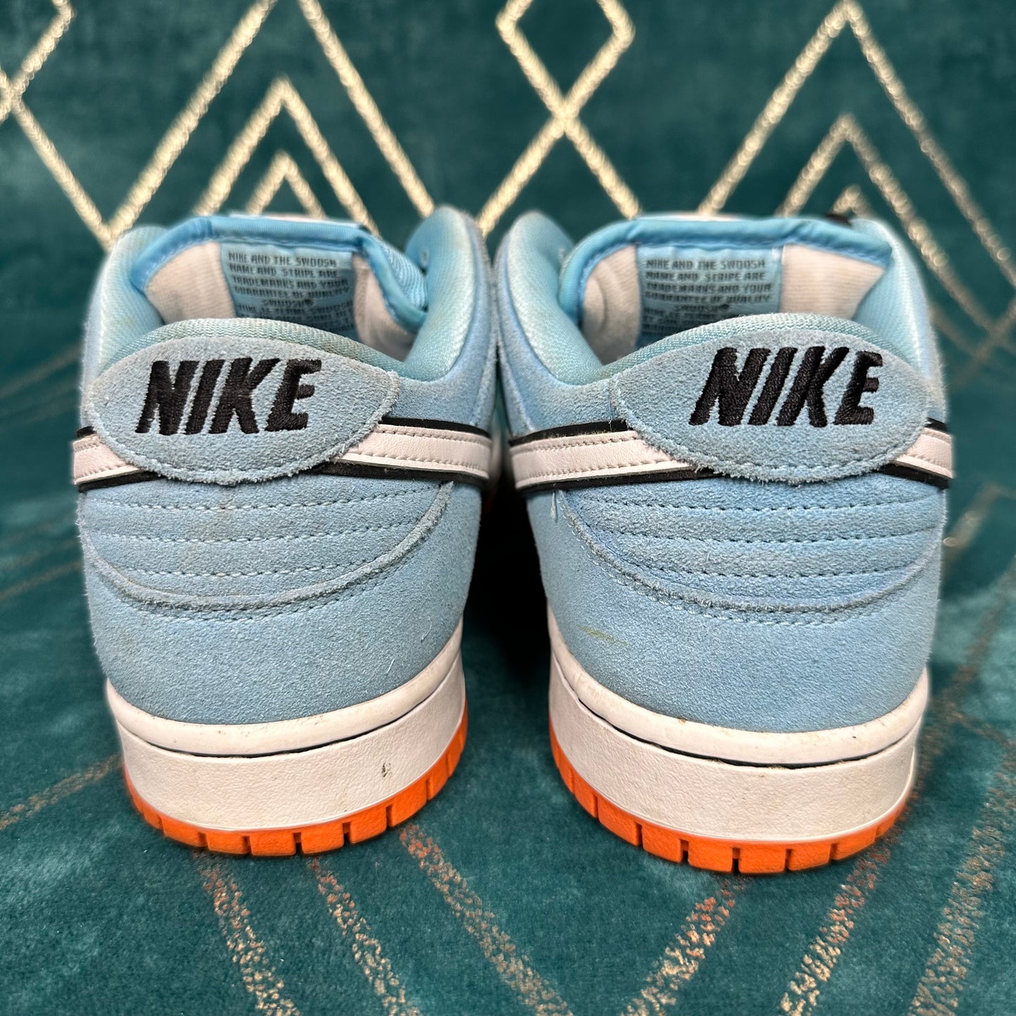 DUNK LOW SB CLUB 58 GULF UK8 *PRE-LOVED*