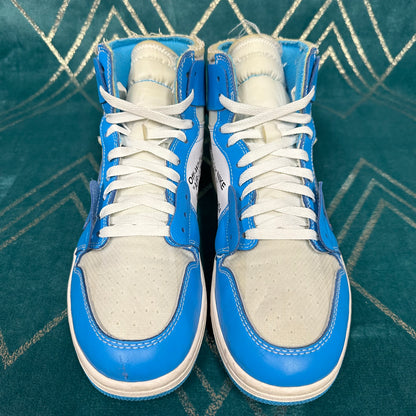 JORDAN 1 HIGH OFF-WHITE UNC UK10.5 *PRE-LOVED*