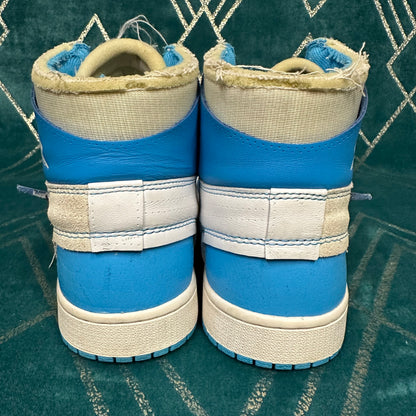 JORDAN 1 HIGH OFF-WHITE UNC UK10.5 *PRE-LOVED*