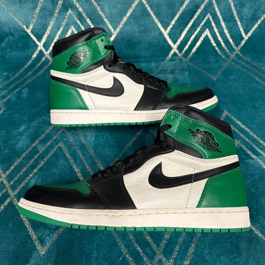 JORDAN 1 HIGH PINE GREEN 1.0 UK10.5 *PRE-LOVED*