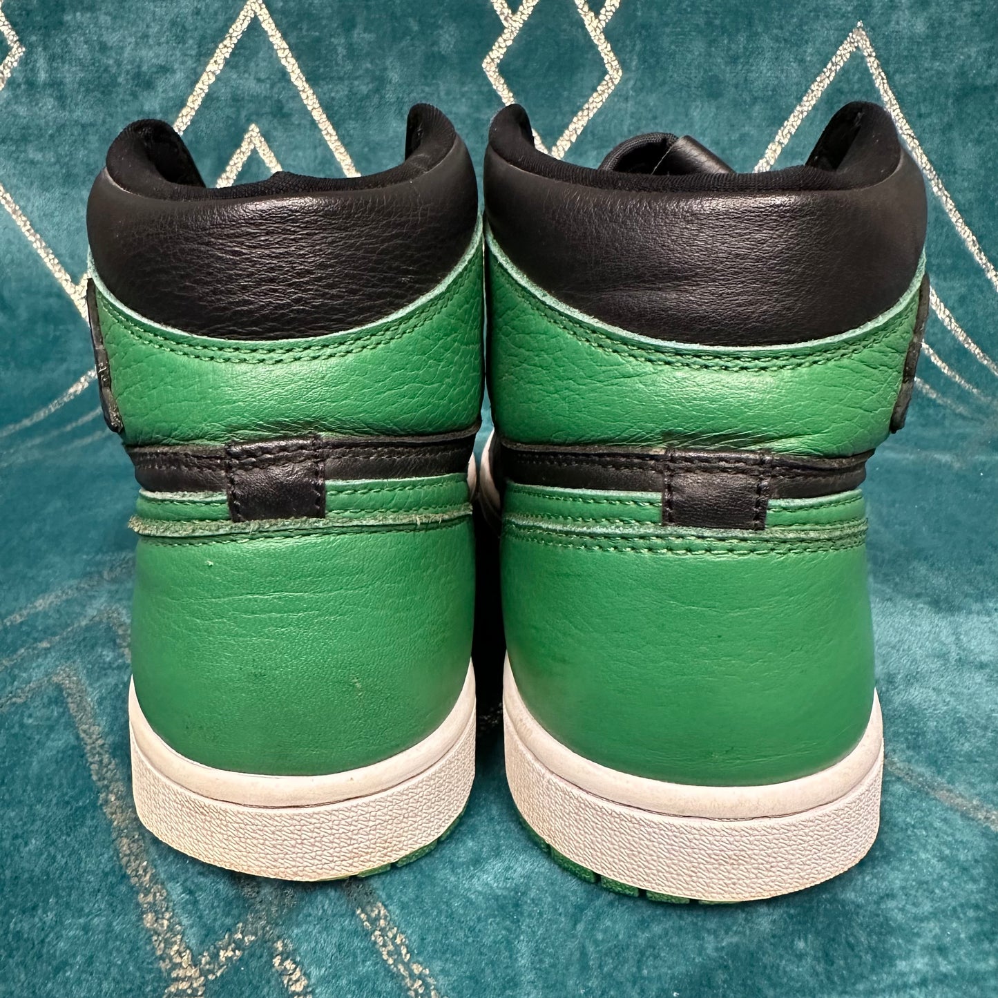 JORDAN 1 HIGH PINE GREEN 2.0 UK7.5 *PRE-LOVED*