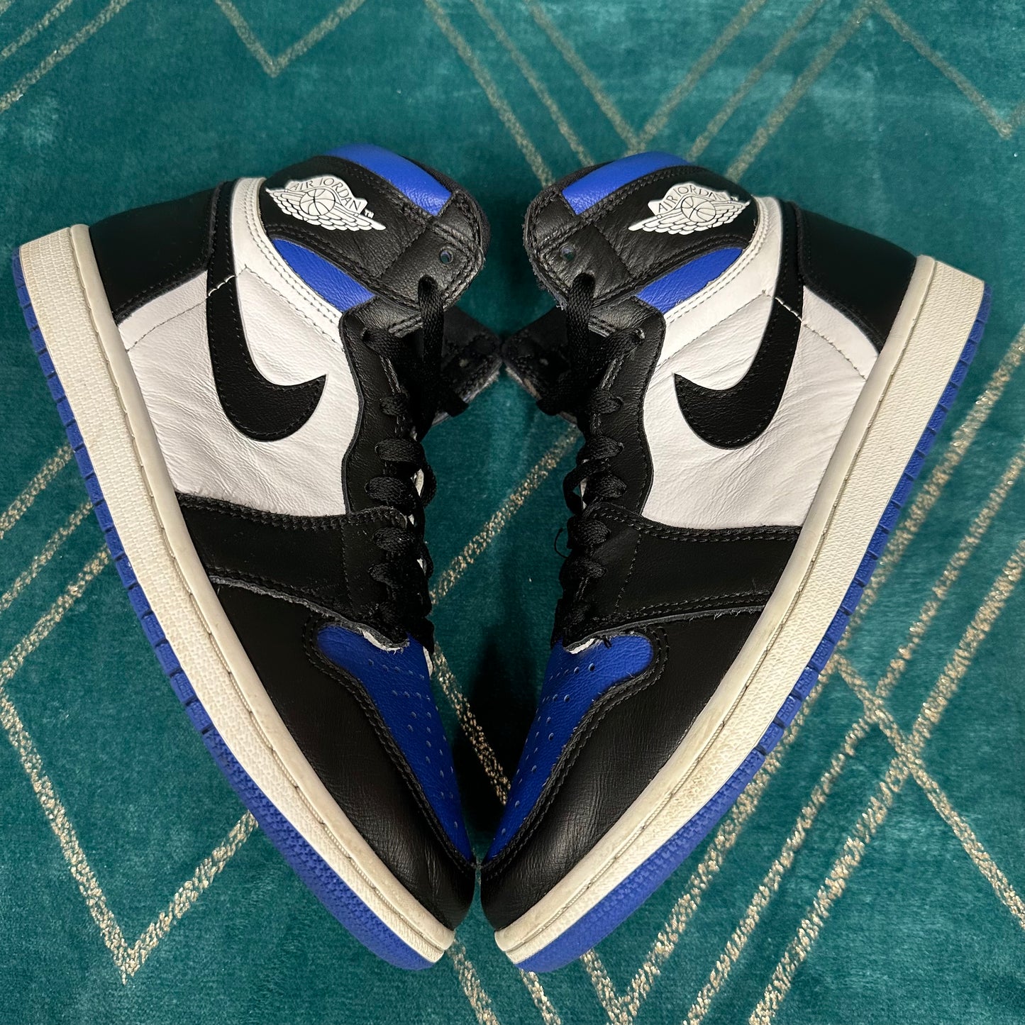 JORDAN 1 HIGH ROYAL TOE UK7 *PRE-LOVED*