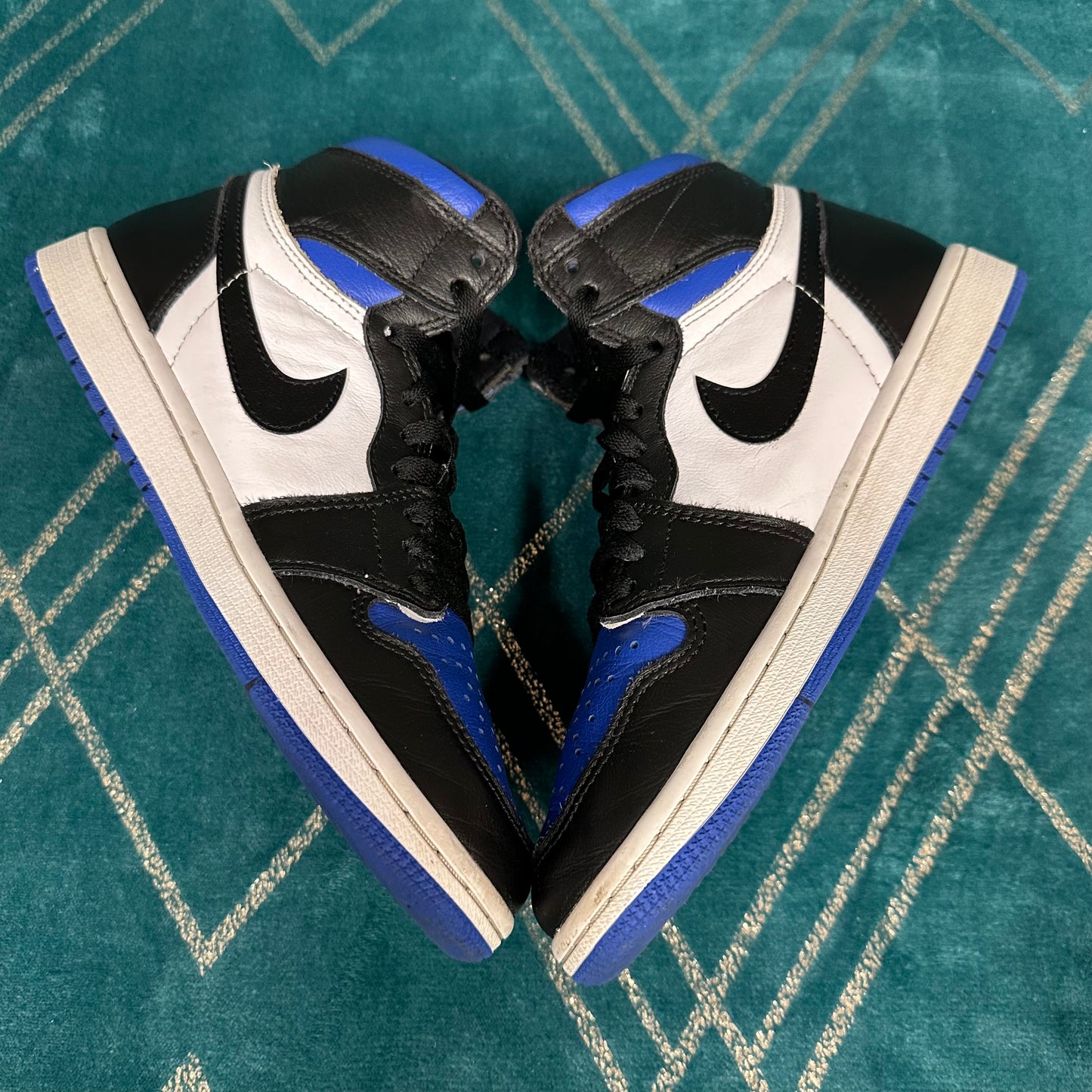 JORDAN 1 HIGH ROYAL TOE UK7 *PRE-LOVED*