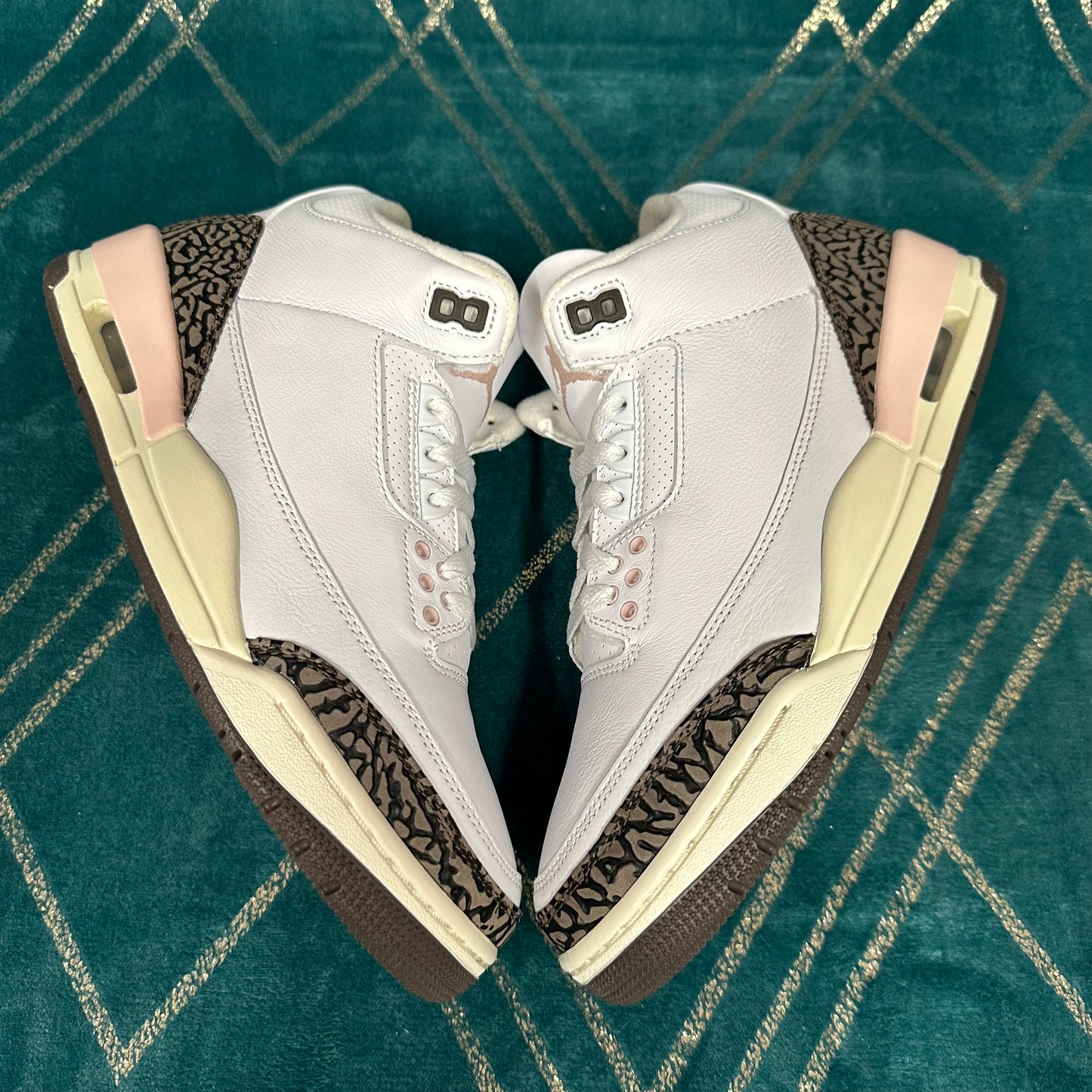 JORDAN 3 NEAPOLITAN MOCHA (W) UK7.5 *PRE-LOVED*