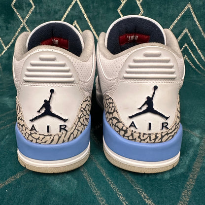 JORDAN 3 UNC UK8 *PRE-LOVED*