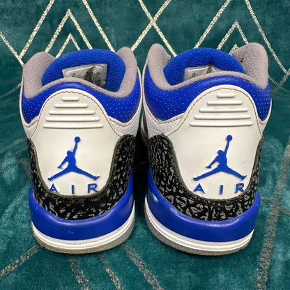 JORDAN 3 RACER BLUE (GS) UK4.5 *PRE-LOVED*