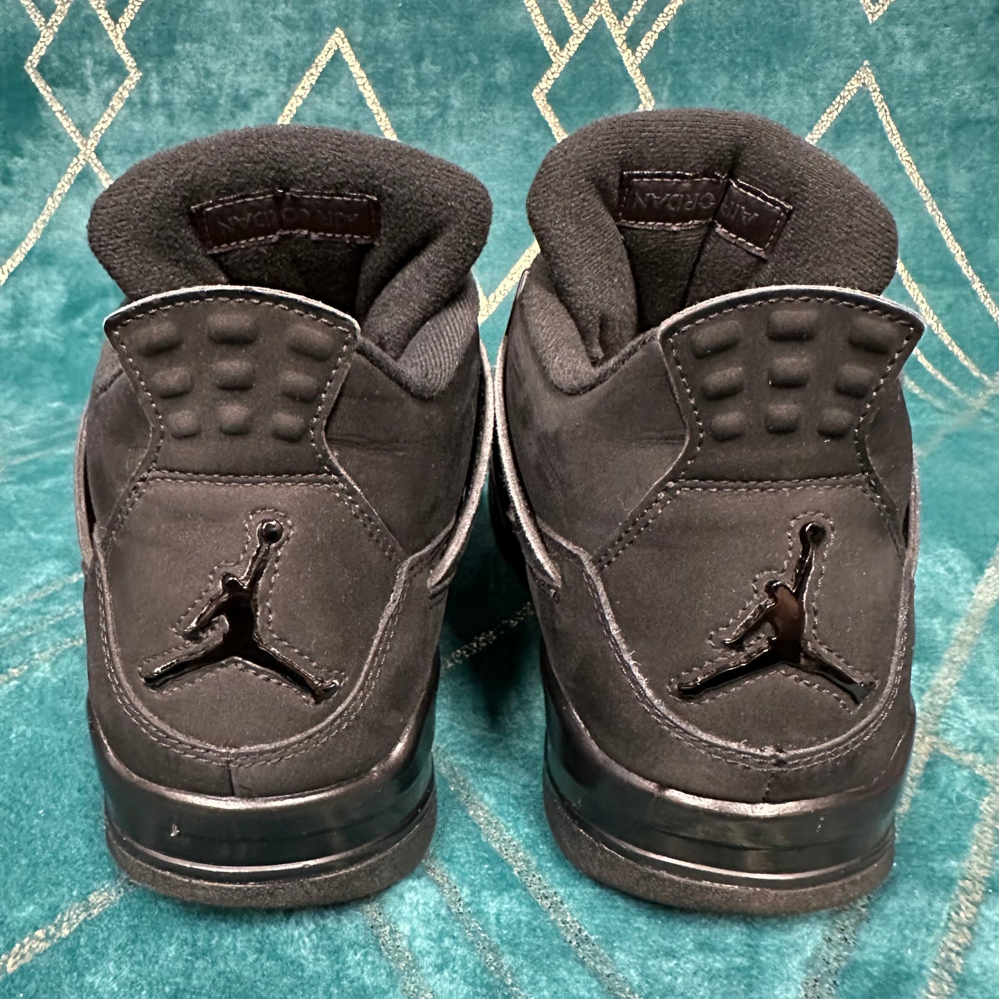 JORDAN 4 BLACK CAT UK9 *PRE-LOVED*