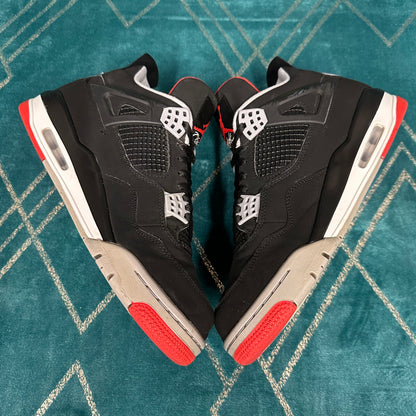 JORDAN 4 BRED 2019 UK9 *PRE-LOVED*