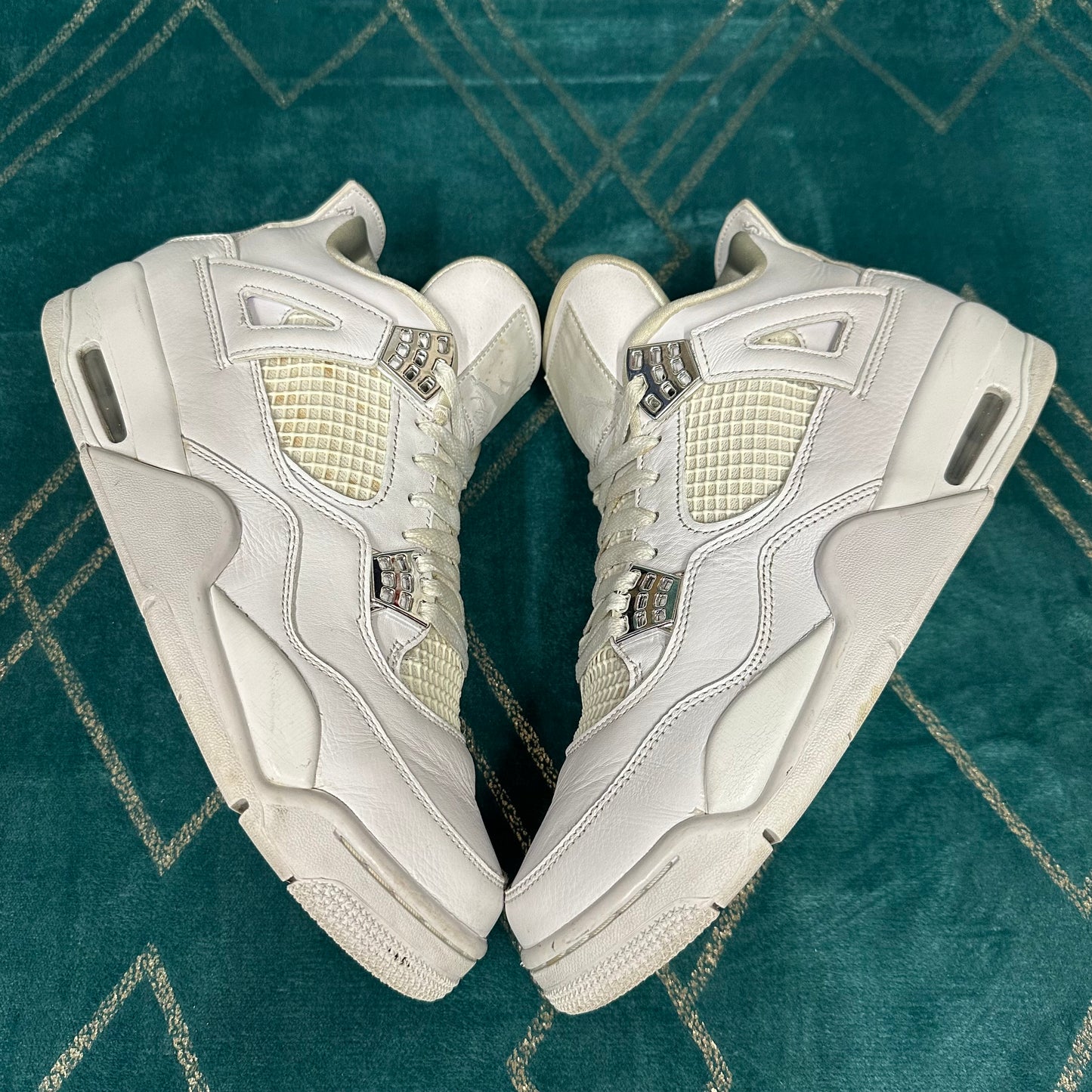 JORDAN 4 PURE MONEY 2017 UK9 *PRE-LOVED*