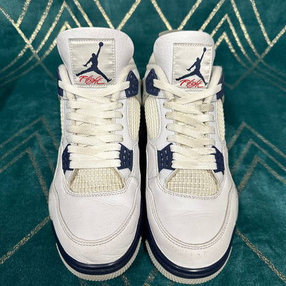 JORDAN 4 MIDNIGHT NAVY UK9 *PRE-LOVED*