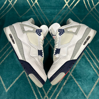 JORDAN 4 MIDNIGHT NAVY UK9 *PRE-LOVED*