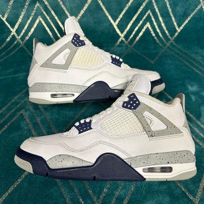 JORDAN 4 MIDNIGHT NAVY UK8.5 *PRE-LOVED*