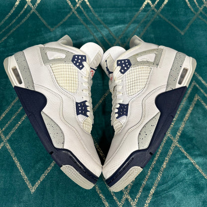 JORDAN 4 MIDNIGHT NAVY UK8.5 *PRE-LOVED*