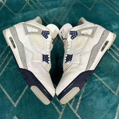 JORDAN 4 MIDNIGHT NAVY UK8.5 *PRE-LOVED*