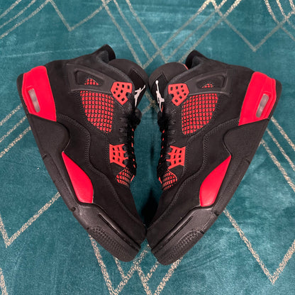 JORDAN 4 RED THUNDER UK8 *PRE-LOVED*