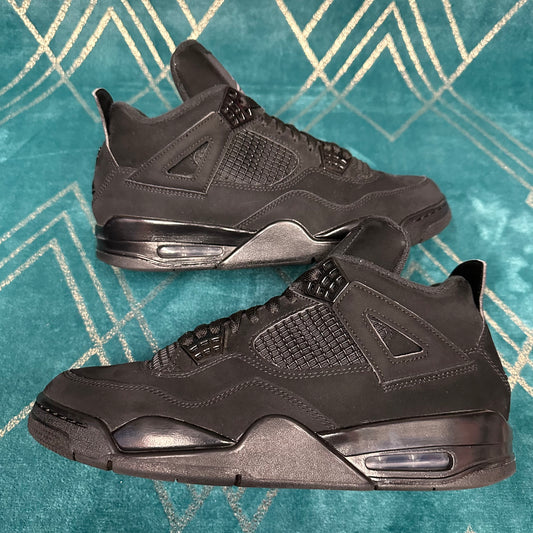 JORDAN 4 BLACK CAT UK9 *PRE-LOVED*