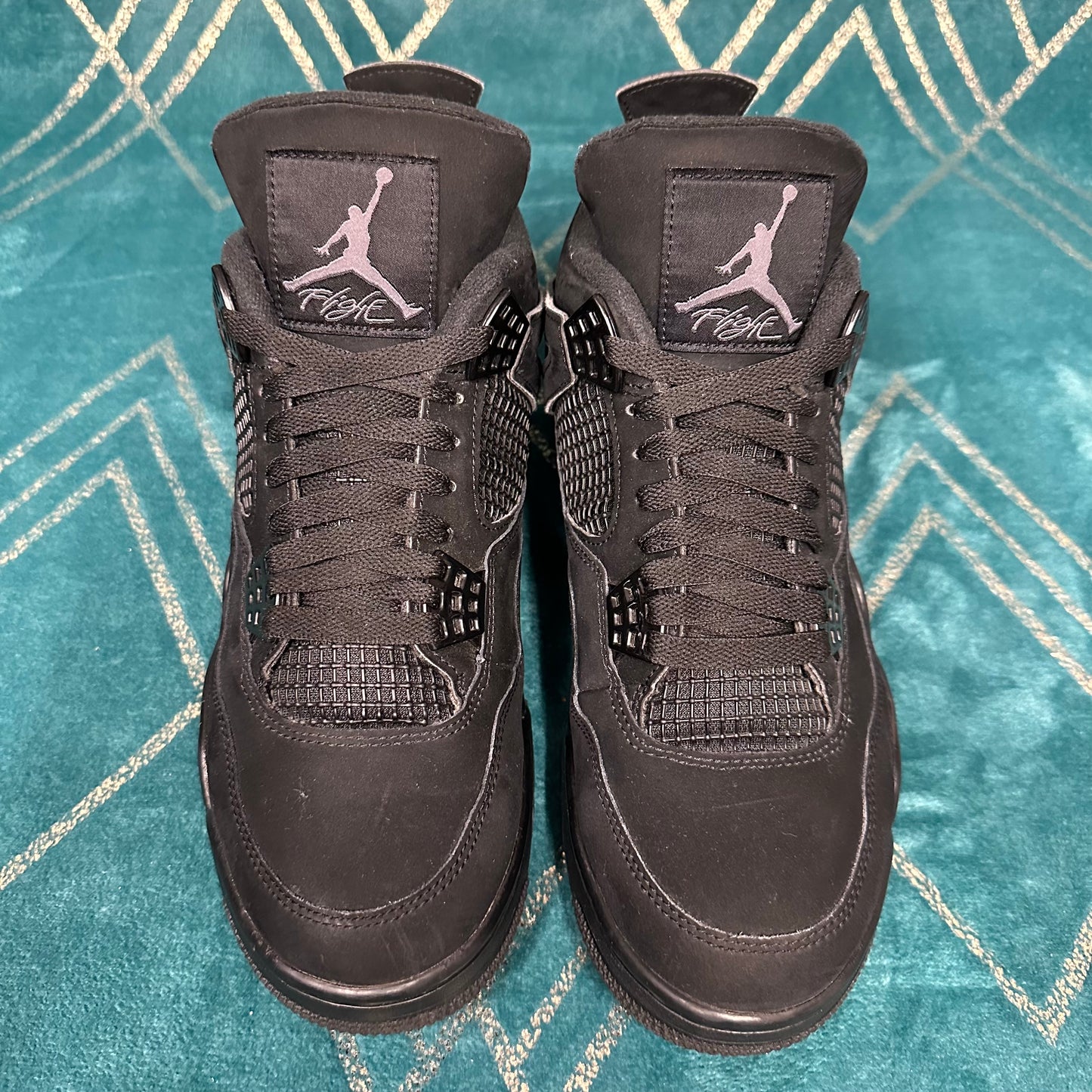 JORDAN 4 BLACK CAT UK9 *PRE-LOVED*