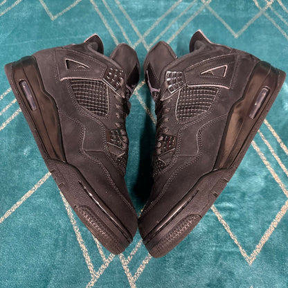 JORDAN 4 BLACK CAT UK9 *PRE-LOVED*