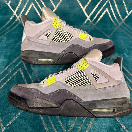 JORDAN 4 NEON 95 UK10 *PRE-LOVED*