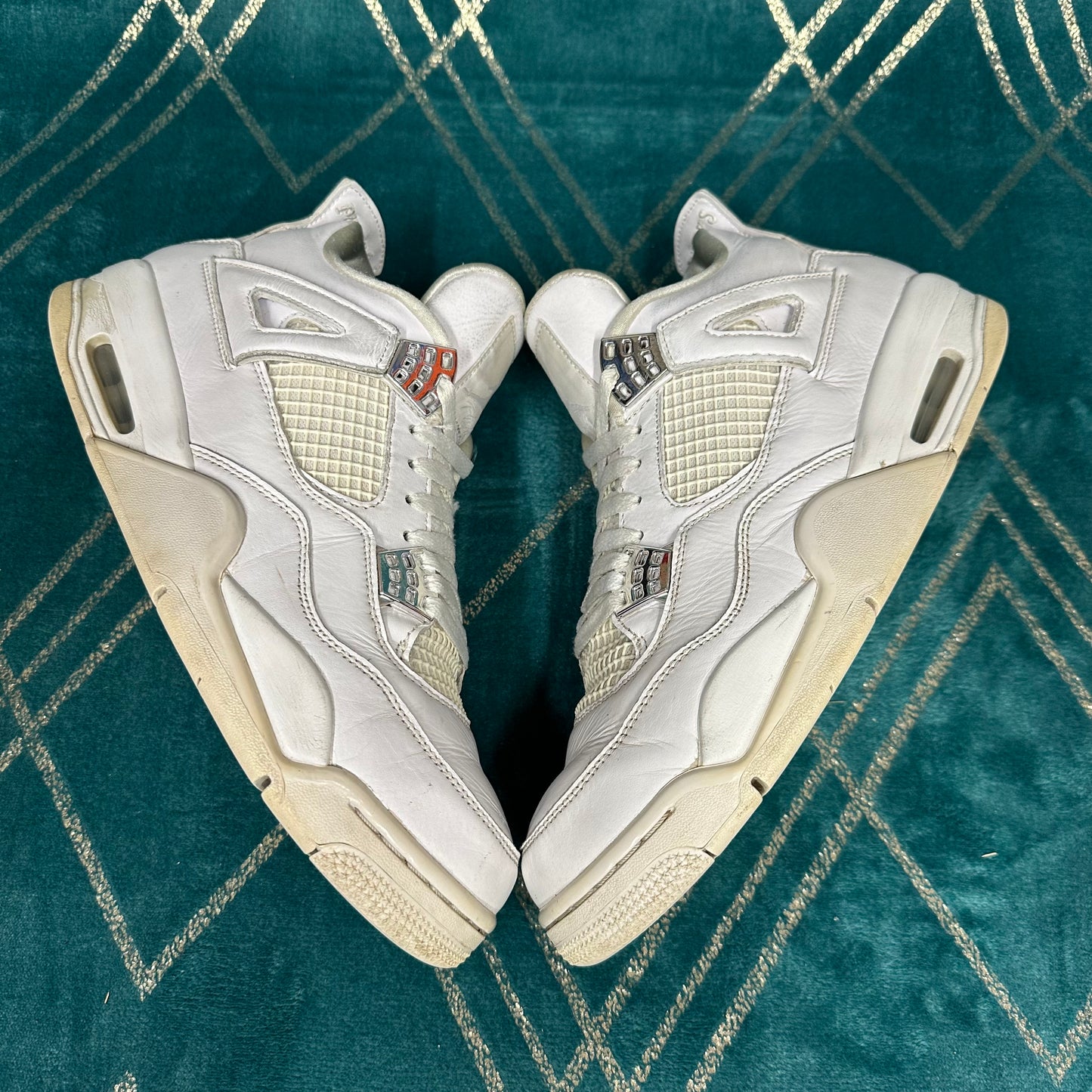 JORDAN 4 PURE MONEY 2017 UK10 *PRE-LOVED*