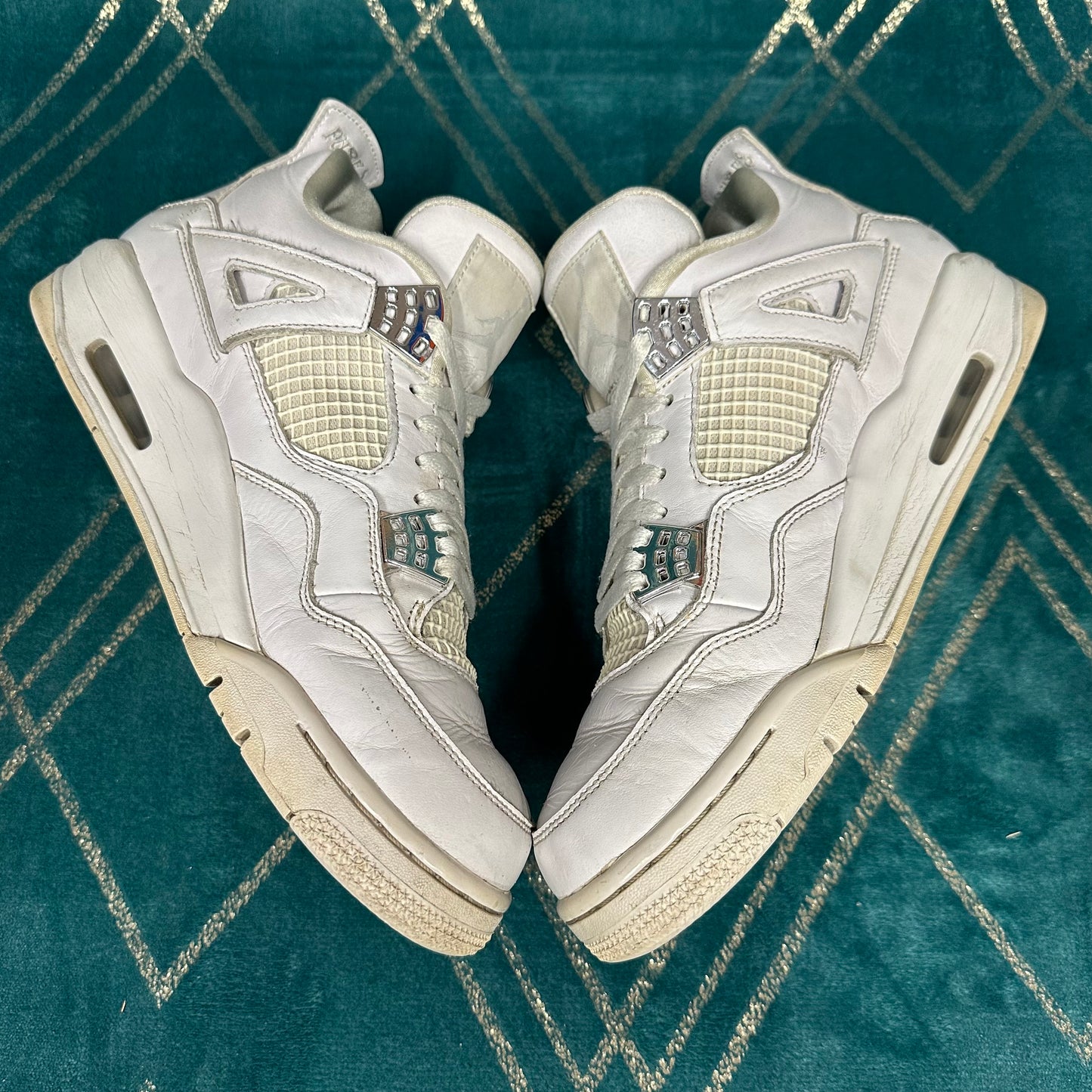 JORDAN 4 PURE MONEY 2017 UK10 *PRE-LOVED*