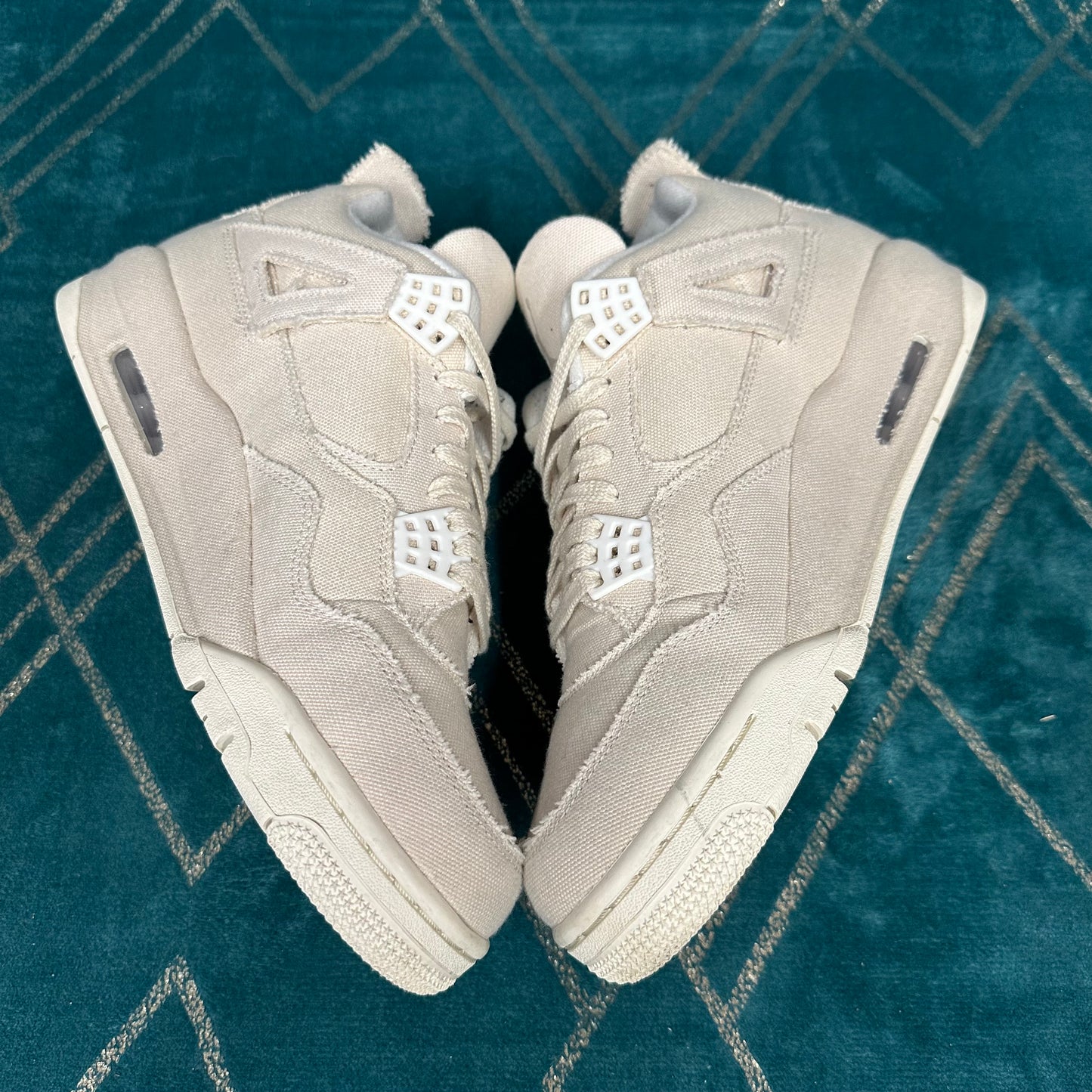 JORDAN 4 BLANK CANVAS (W) UK9 *PRE-LOVED*