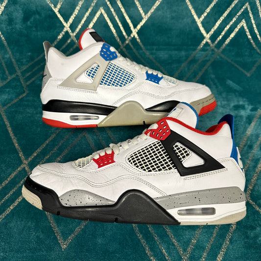 JORDAN 4 WHAT THE UK8.5 *PRE-LOVED*