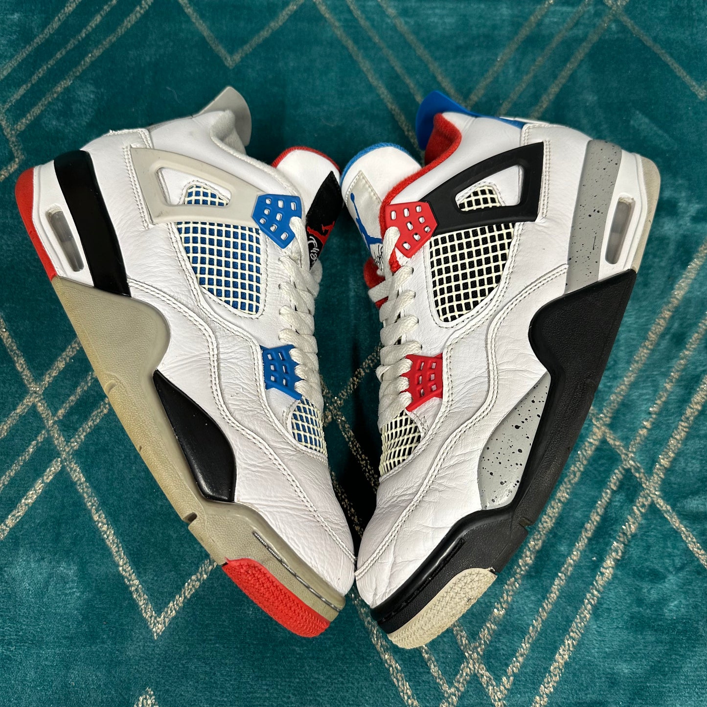 JORDAN 4 WHAT THE UK8.5 *PRE-LOVED*