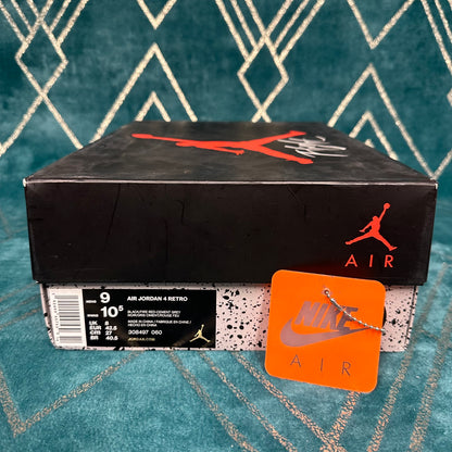 JORDAN 4 BRED 2019 UK8 *PRE-LOVED*