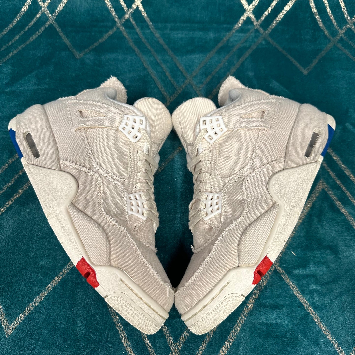 JORDAN 4 BLANK CANVAS (W) UK6 *PRE-LOVED*