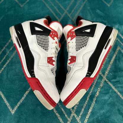 JORDAN 4 FIRE RED 2012 (GS) UK5.5 *PRE-LOVED*