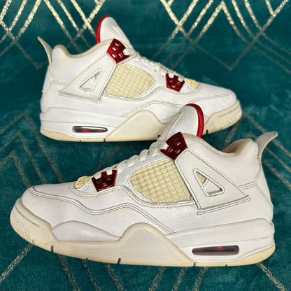 JORDAN 4 METALLIC RED (GS) UK5 *PRE-LOVED*