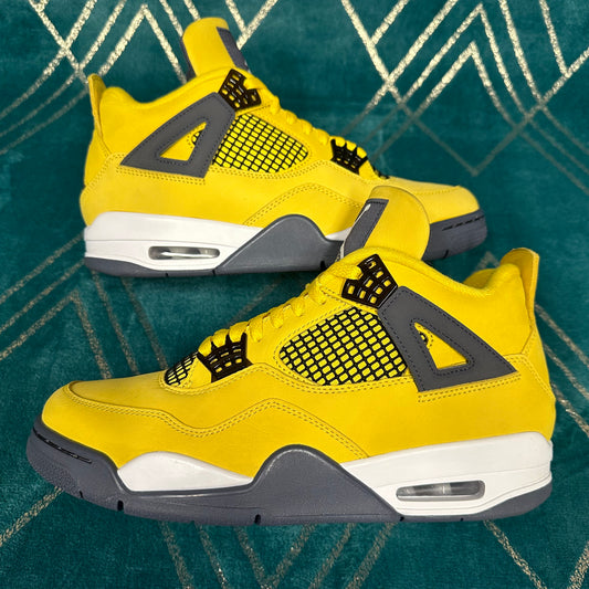 JORDAN 4 LIGHTNING 2021 UK8.5 *PRE-LOVED*